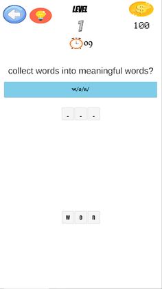 word collect matching - Screenshot 2