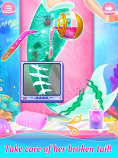 Makeup Mermaid Lady - Screenshot 2
