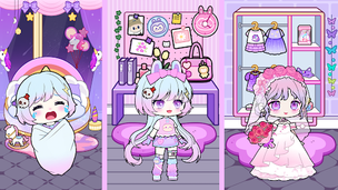 Vlinder Doll: Dress Your Dream - Screenshot 2
