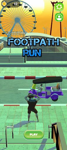 Footpath Run - Screenshot 1