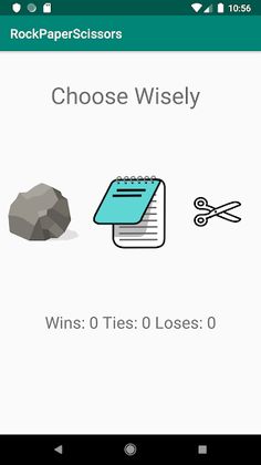 Rock, Paper, Scissors - Screenshot 1