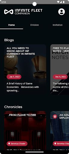 Infinite Fleet Companion - Screenshot 2
