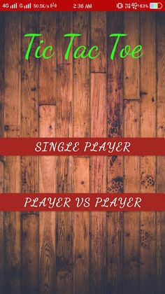 Tic Tac Toe - Screenshot 1