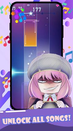 Spy X Family Game Piano - Screenshot 2