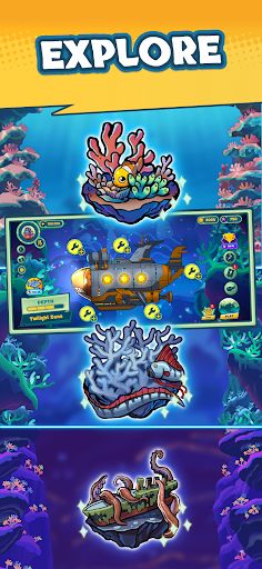 Submarine Quest: Merge&Explore - Screenshot 4