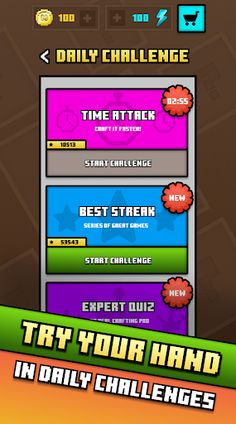 Mine-Crafter Quiz: Recipe Grid - Screenshot 3