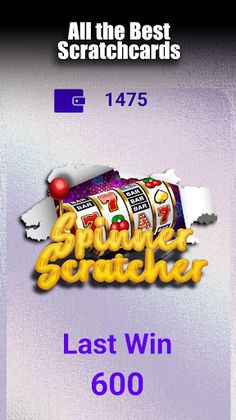 Spinner Scratcher Scratch Card - Screenshot 1
