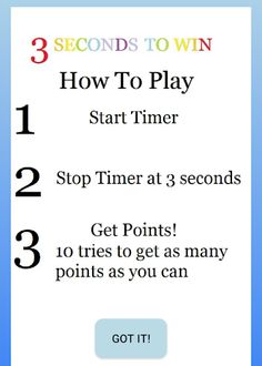 3 Seconds To Win - Screenshot 1