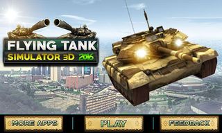Flying Tank Simulator 3D 2016 - Screenshot 1