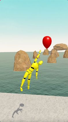 Ragdoll Balloon - Screenshot 2