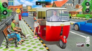 Auto Rickshaw Driving Games - Screenshot 1