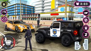 Police Car Chase Thief Game - Screenshot 3