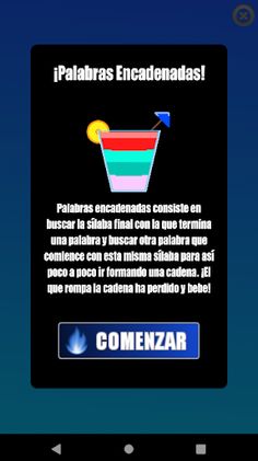 Juego Palabras Encadenadas - Screenshot 1