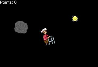 Your Gran In Space a Space Adv - Screenshot 1