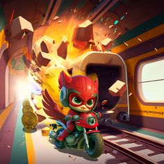 Pj Subway Moonlight Dash Mask - Screenshot 3