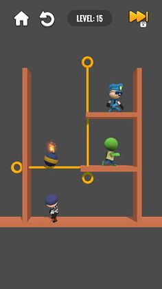 Help Police: Pull The Pin 3D - Screenshot 1