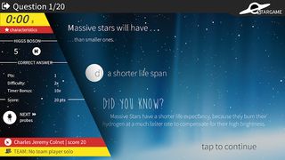 Stargame quiz - Screenshot 3
