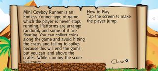 Mini Cowboy Runner - Screenshot 3