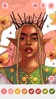 Relaxing Color Paint by Number - Screenshot 1