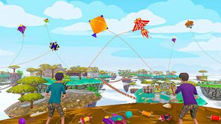 Kite Game 3D Pipa Kite Flying - Screenshot 2