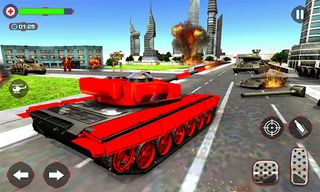 Army Tank Games- Robot Games - Screenshot 1