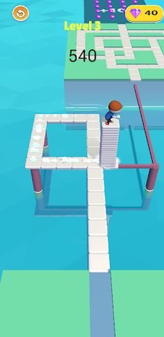 Stacky Dash Maze - Screenshot 1