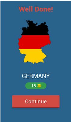 Угадай страну по карте - Screenshot 2
