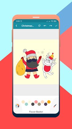 Christmas Winter Coloring Book - Screenshot 1