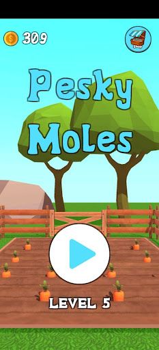 Pesky Moles - Screenshot 1