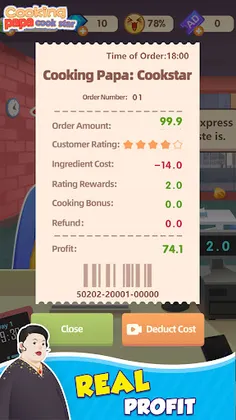 Cooking Papa: Cookstar - Screenshot 2