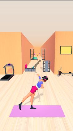 Flex Run 3D: Flexy Yoga - Screenshot 4