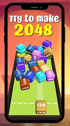 2048 Cube Shooting 3D Merge - Screenshot 2
