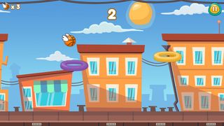 Flappy Hoops - Screenshot 1