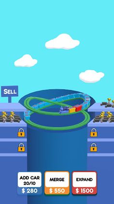 Merge Train Tycoon - Screenshot 2