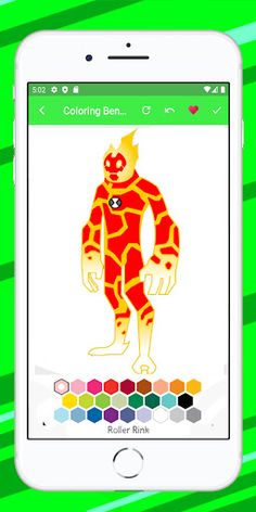 Ben coloring Book game learn - Screenshot 2