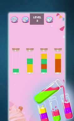 Water Color Sort Puzzle Games - Screenshot 4