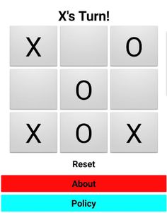 TIC TAC TOE - Screenshot 1