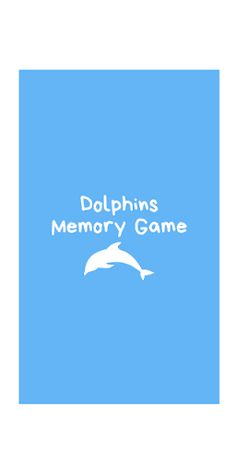 Dolphins Memory Game - Screenshot 1