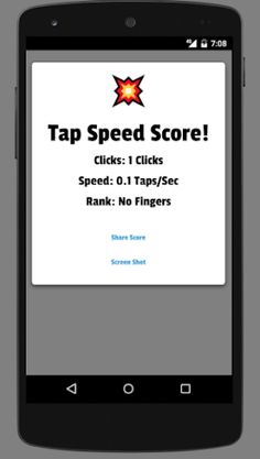 Tap Speed - Screenshot 3
