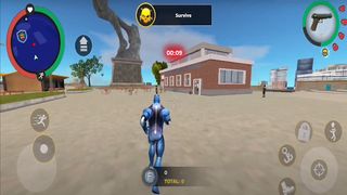 Rope Hero Mafia Mode War City - Screenshot 2