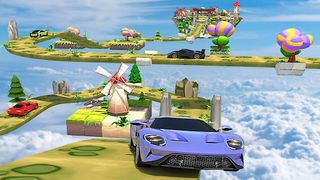 Mega Ramps Crazy Car race Game - Screenshot 1