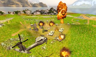Helicopter Strike Gunship War - Screenshot 2