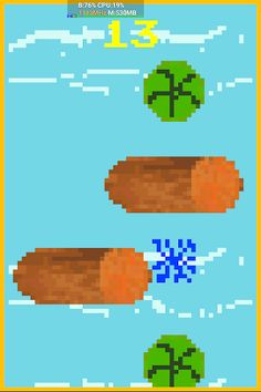 8-bit Tina frog - Screenshot 1