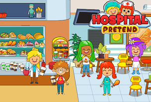 My Pretend Hospital Town Life - Screenshot 3