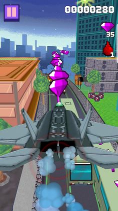 Pixel Runner - City Running Ga - Screenshot 1