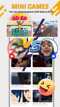 sakura school call & games - Screenshot 3