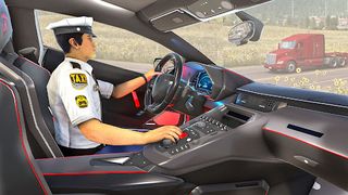 US Taxi Car Driving Games - Screenshot 1
