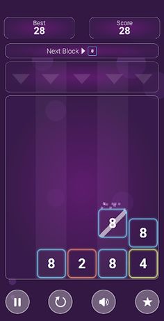 Drop & Merge 2048 Number Block - Screenshot 3