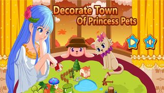 Decorate Town Of Princess Pets - Screenshot 1