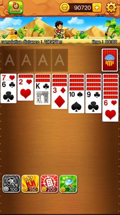 Run Run Solitaire - Screenshot 1